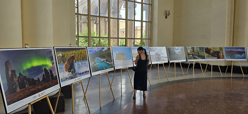 В Ереване открылась выставка «Первозданная Россия»
